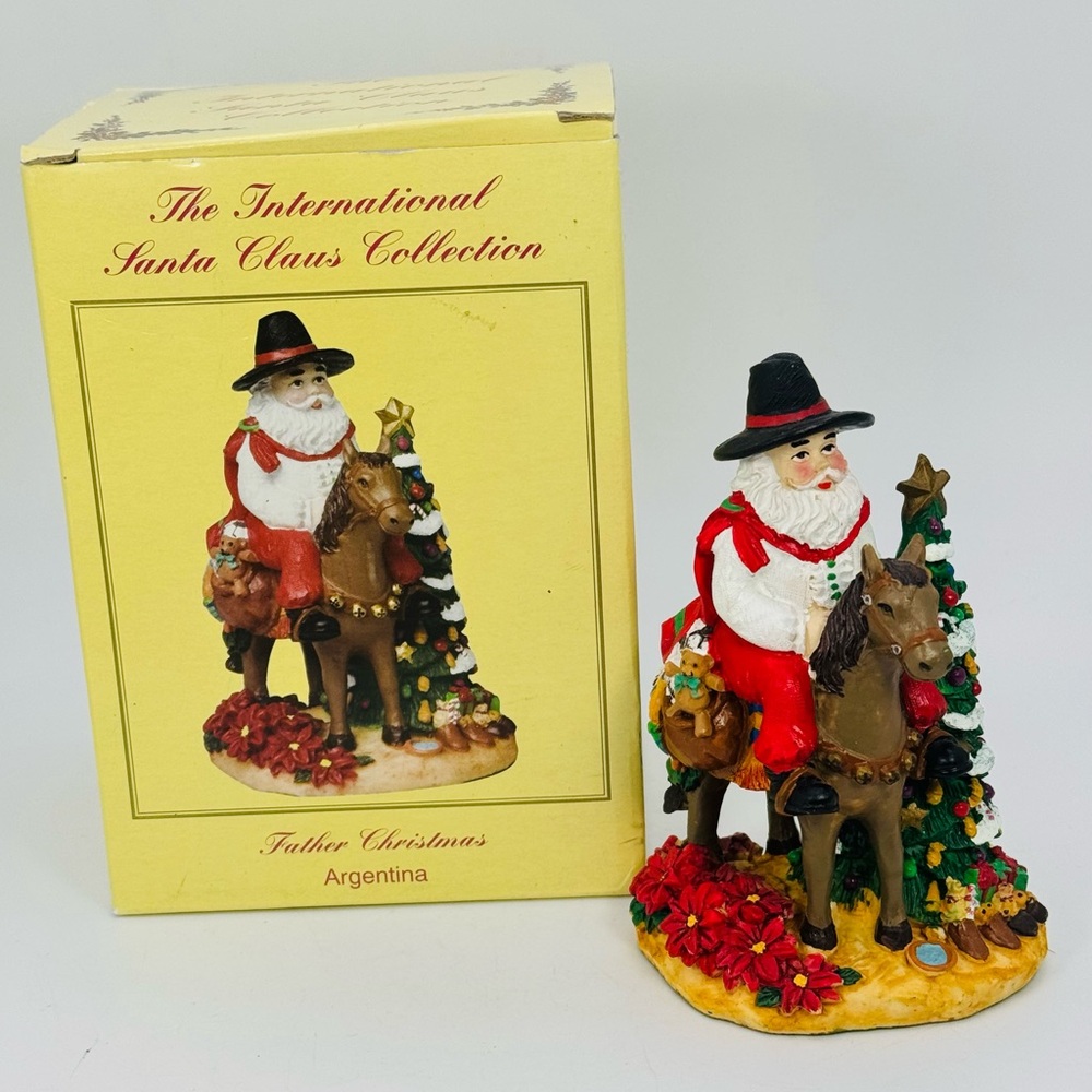 The International Santa Claus Collection Father Christmas Argentina Figure 2007